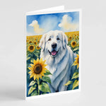 In Sunflowers Greeting Cards - Size: 5X7 | Pack Of: 1 | Collection name: In sunflowers-AMAZON FACTORY