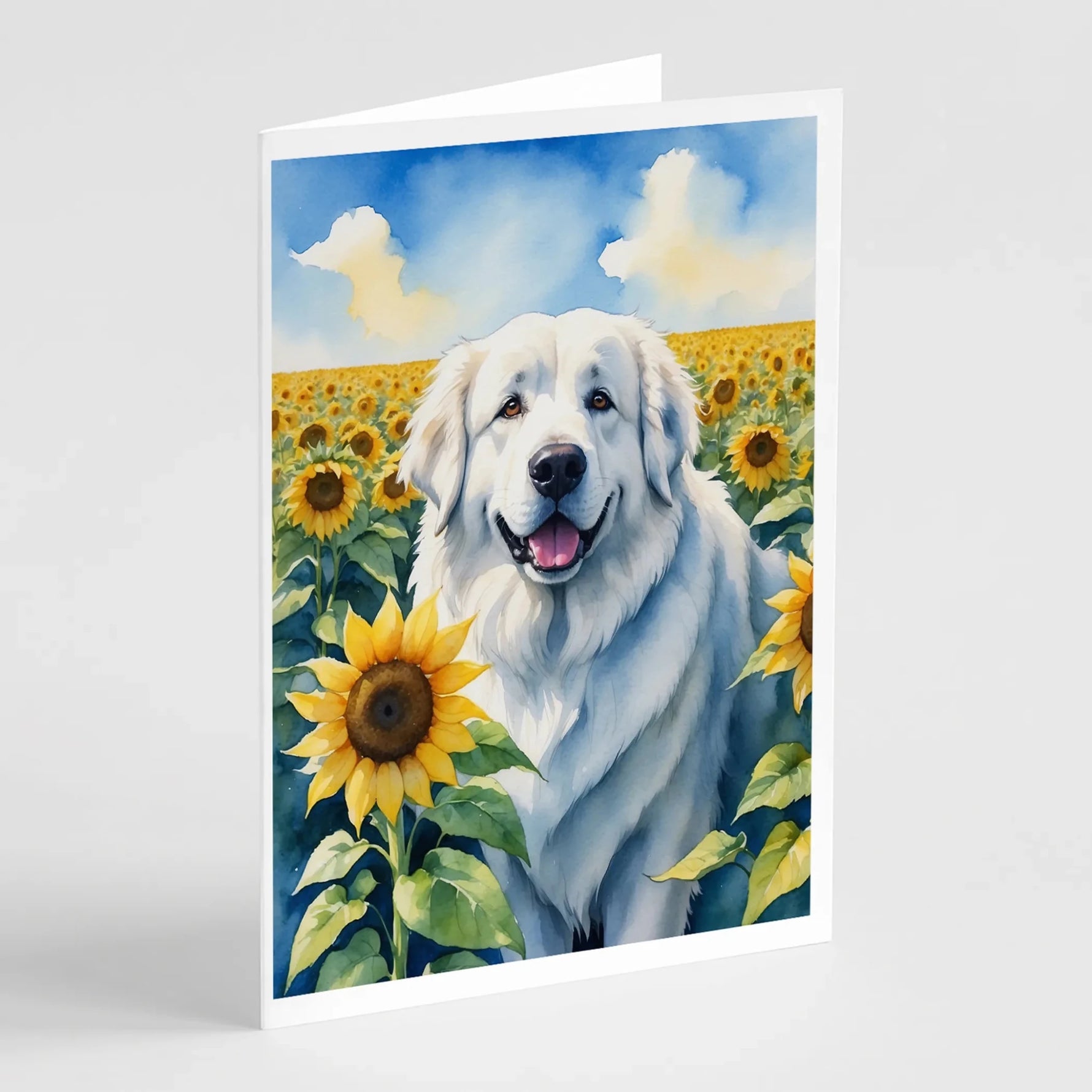 In Sunflowers Greeting Cards - Size: 5X7 | Pack Of: 1 | Collection name: In sunflowers-AMAZON FACTORY
