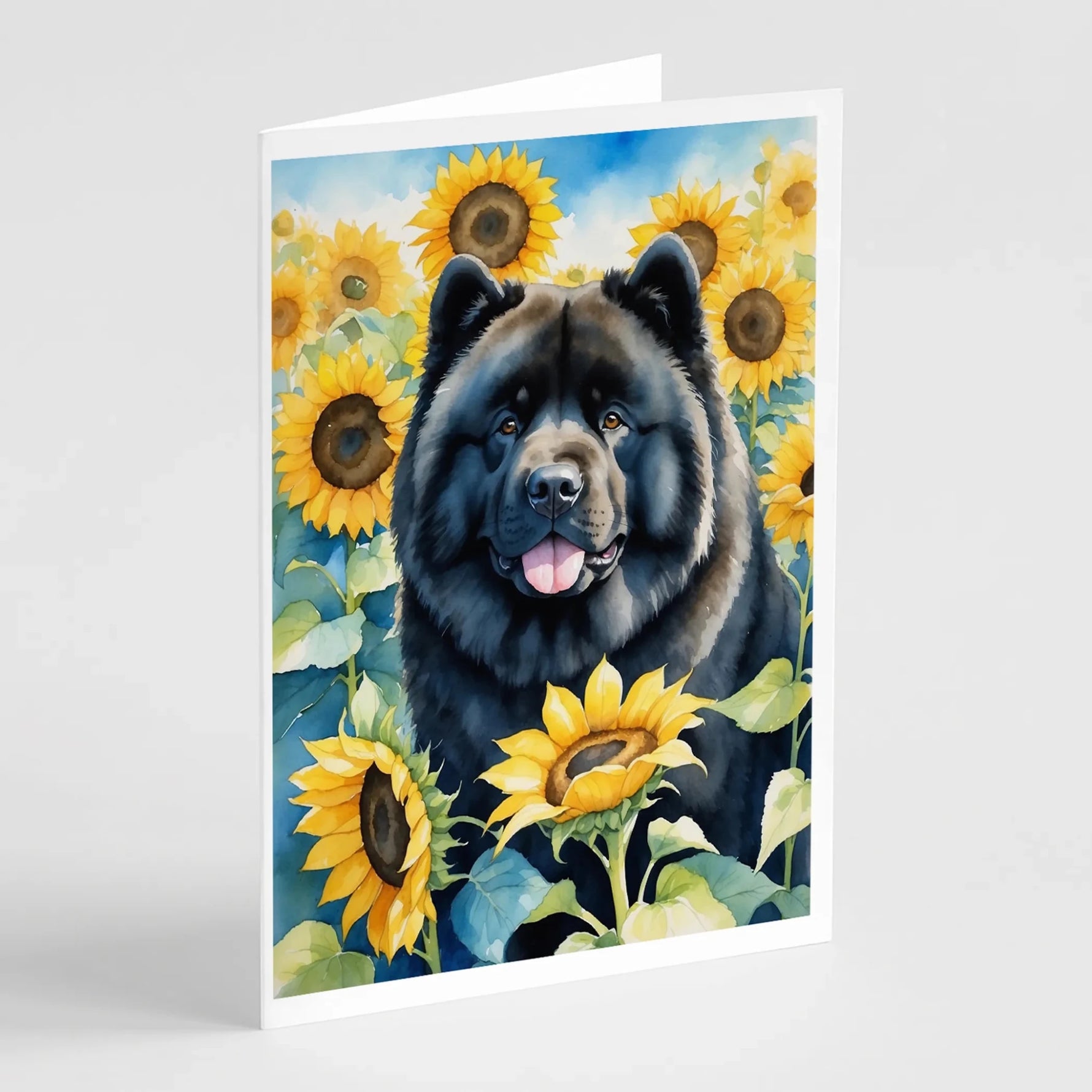 In Sunflowers Greeting Cards - Size: 5X7 | Pack Of: 1 | Collection name: In sunflowers-AMAZON FACTORY