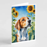 In Sunflowers Greeting Cards - Size: 5X7 | Pack Of: 1 | Collection name: In sunflowers-AMAZON FACTORY