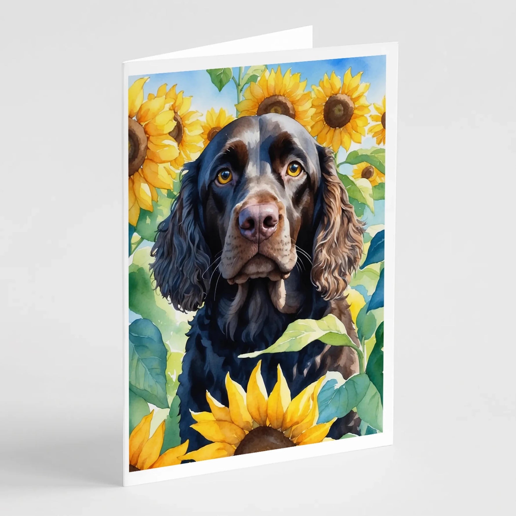 In Sunflowers Greeting Cards - Size: 5X7 | Pack Of: 1 | Collection name: In sunflowers-AMAZON FACTORY
