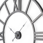 Iron Analog Round Wall Clock-AMAZON FACTORY
