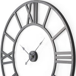 Iron Analog Round Wall Clock-AMAZON FACTORY