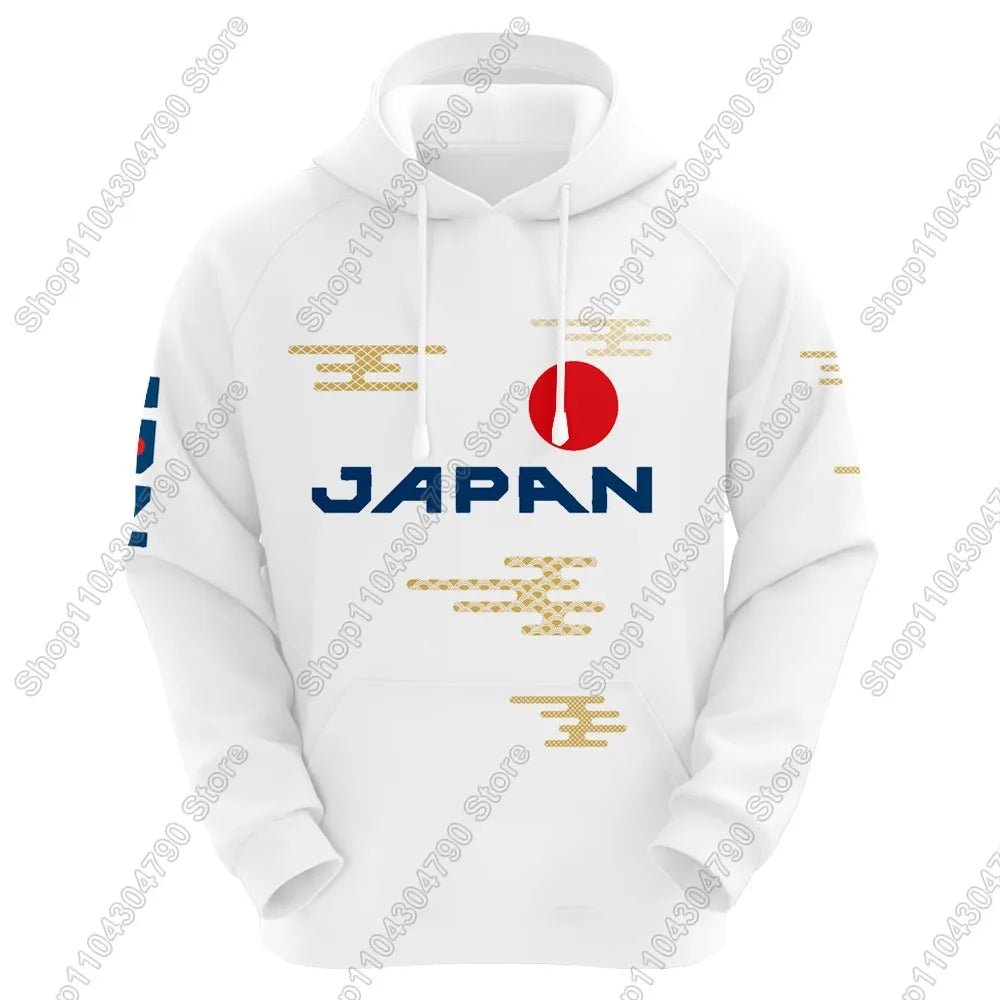 Japan National Team 2026 Hoodie Men Casual Sweatshirt Autumn Winter Hoodies Cycling Clothing Hoody Streetwear Sportswear-AMAZON FACTORY