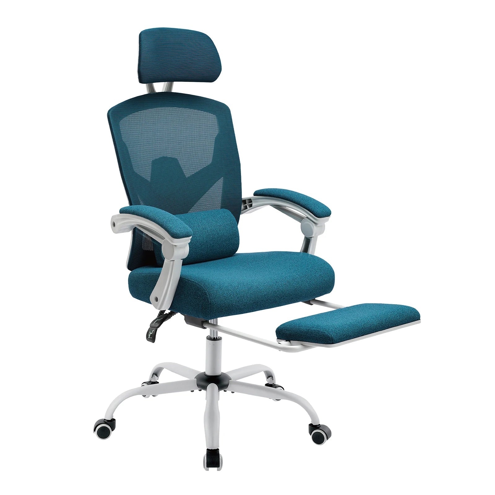 JHK Ergonomic Reclining High Back Mesh Living Room Rocking Gaming Chair Computer Desk Swivel Rolling Lumbar Support Pillow-AMAZON FACTORY
