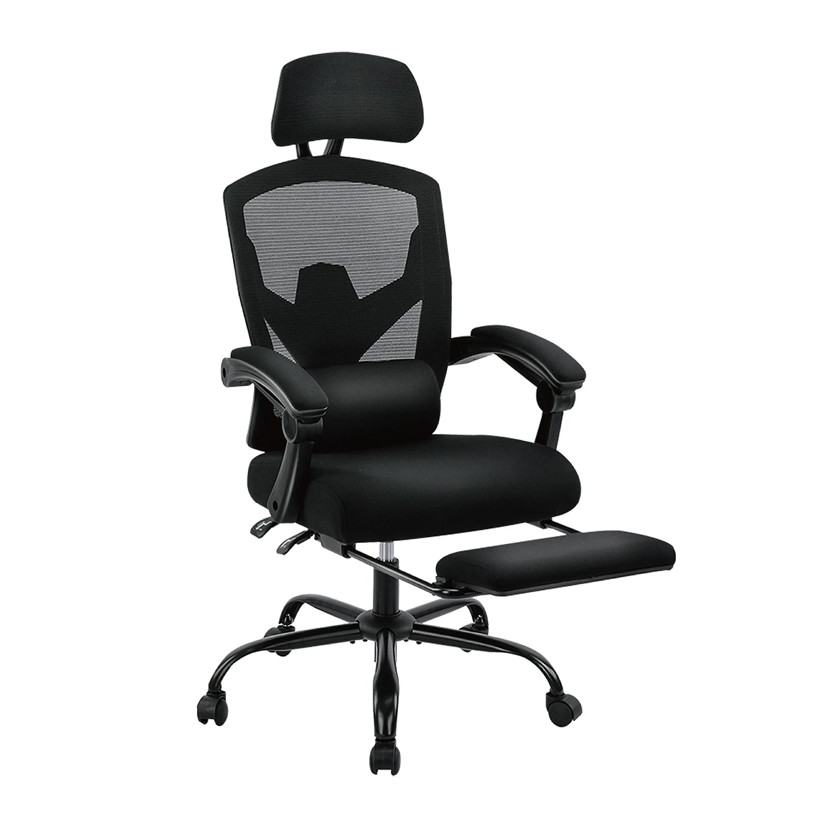 JHK Ergonomic Reclining High Back Mesh Living Room Rocking Gaming Chair Computer Desk Swivel Rolling Lumbar Support Pillow-AMAZON FACTORY