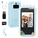 Kids Toy Smartphone Dual Camera Phone Touchscreen Learning Toy-AMAZON FACTORY