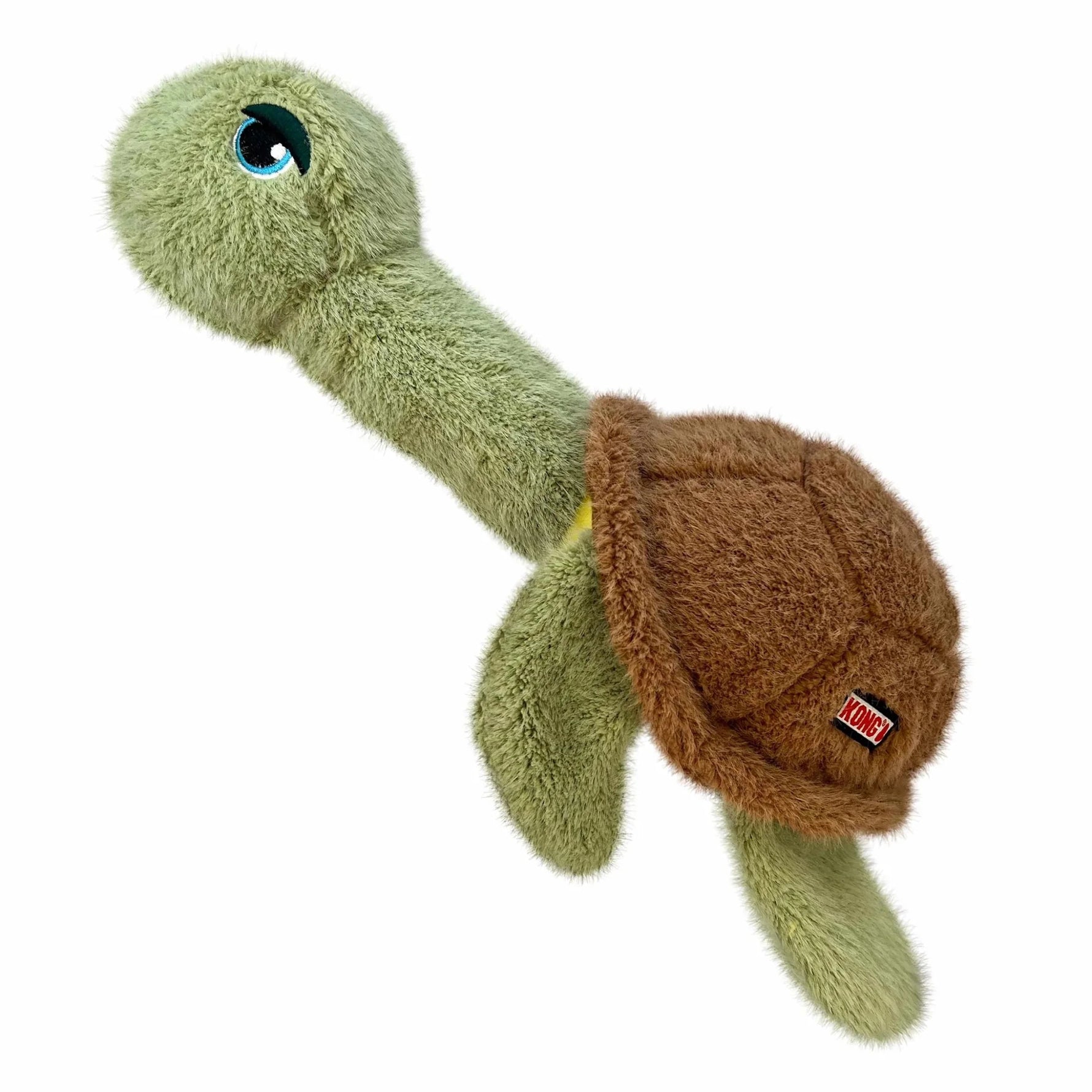 KONG(R) Scruffs Turtle Dog Plush Toy Medium/Large-AMAZON FACTORY