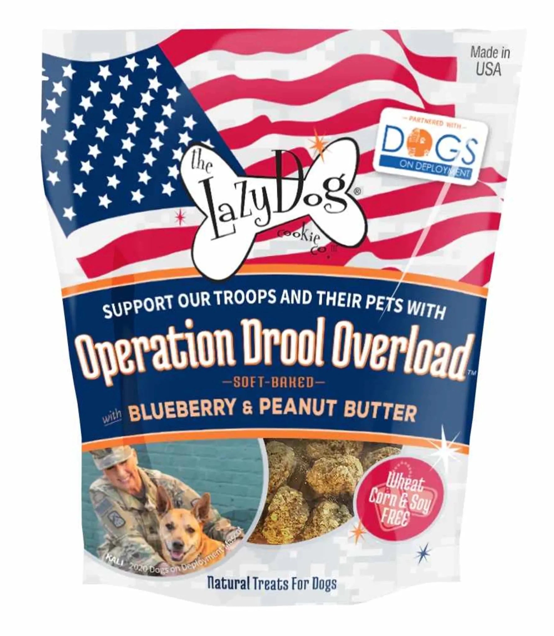 Lazy Dog Operation Drool Overload Dog Treat 5oz - AMAZON FACTORY