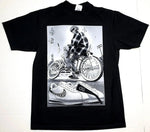Lowrider Bicycle T-Shirt El Barrio Chicano Bike Urban Streetwear Men'S Tee New-AMAZON FACTORY