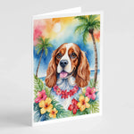 Luau Party Greeting Cards - Size: 5X7 | Pack Of: 8 | Collection name: Luau party-AMAZON FACTORY