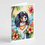 Luau Party Greeting Cards - Size: 5X7 | Pack Of: 8 | Collection name: Luau party-AMAZON FACTORY