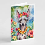 Luau Party Greeting Cards - Size: 5X7 | Pack Of: 8 | Collection name: Luau party-AMAZON FACTORY