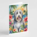 Luau Party Greeting Cards - Size: 5X7 | Pack Of: 8 | Collection name: Luau party-AMAZON FACTORY
