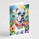 Luau Party Greeting Cards - Size: 5X7 | Pack Of: 8 | Collection name: Luau party-AMAZON FACTORY