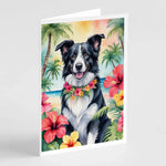 Luau Party Greeting Cards - Size: 5X7 | Pack Of: 8 | Collection name: Luau party-AMAZON FACTORY