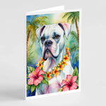 Luau Party Greeting Cards - Size: 5X7 | Pack Of: 8 | Collection name: Luau party-AMAZON FACTORY