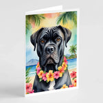 Luau Party Greeting Cards - Size: 5X7 | Pack Of: 8 | Collection name: Luau party-AMAZON FACTORY