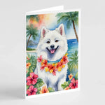Luau Party Greeting Cards - Size: 5X7 | Pack Of: 8 | Collection name: Luau party-AMAZON FACTORY