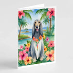 Luau Party Greeting Cards - Size: 5X7 | Pack Of: 8 | Collection name: Luau party-AMAZON FACTORY