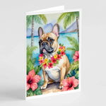 Luau Party Greeting Cards - Size: 5X7 | Pack Of: 8 | Collection name: Luau party-AMAZON FACTORY