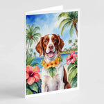 Luau Party Greeting Cards - Size: 5X7 | Pack Of: 8 | Collection name: Luau party-AMAZON FACTORY