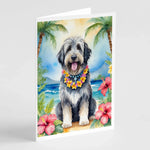 Luau Party Greeting Cards - Size: 5X7 | Pack Of: 8 | Collection name: Luau party-AMAZON FACTORY