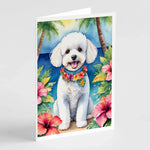 Luau Party Greeting Cards - Size: 5X7 | Pack Of: 8 | Collection name: Luau party-AMAZON FACTORY