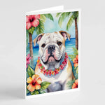 Luau Party Greeting Cards - Size: 5X7 | Pack Of: 8 | Collection name: Luau party-AMAZON FACTORY