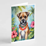 Luau Party Greeting Cards - Size: 5X7 | Pack Of: 8 | Collection name: Luau party-AMAZON FACTORY