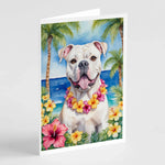 Luau Party Greeting Cards - Size: 5X7 | Pack Of: 8 | Collection name: Luau party-AMAZON FACTORY