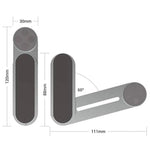 Magnetic Smartphone Side Mount for Laptops and Desktop Monitors-AMAZON FACTORY