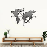 Map of Life Metal Wall Art-AMAZON FACTORY