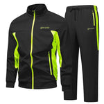 Men's Autumn Athletic Tracksuits Sweatsuits for Men Sets Long Sleeve Sports Suits 2 Piece Casual Jogging Running Jacket + Pants-AMAZON FACTORY
