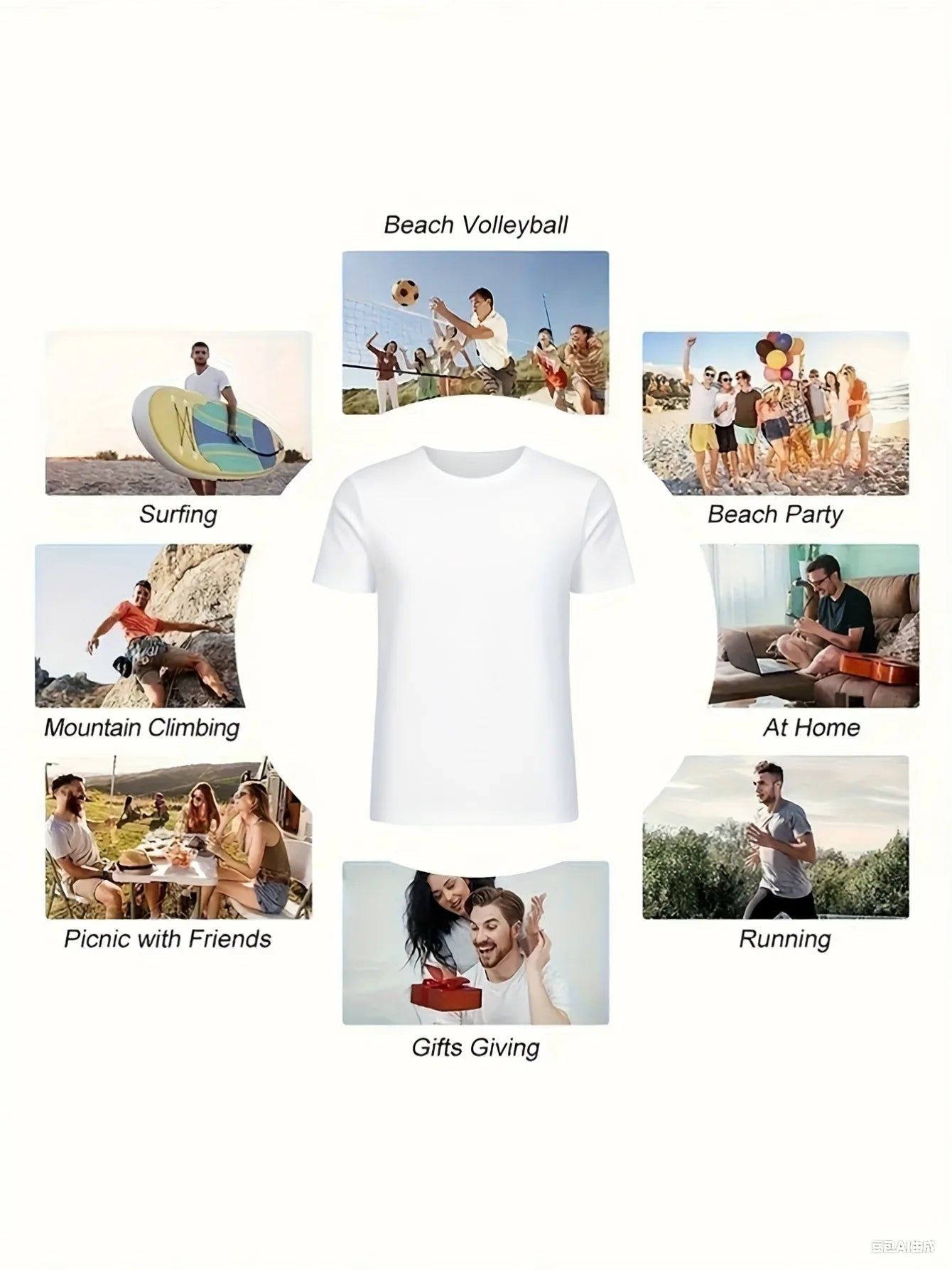 Men's retro punk rock T-shirt with a funny 1950s retro slogan and girl pattern design, printed with 