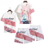 Men's Suits Anime Blue Archive Takanashi Hoshino 3D Print T-Shirts Shorts 2 - Piece Sets Tracksuits Oversized Outfits Man Clothing - AMAZON FACTORY