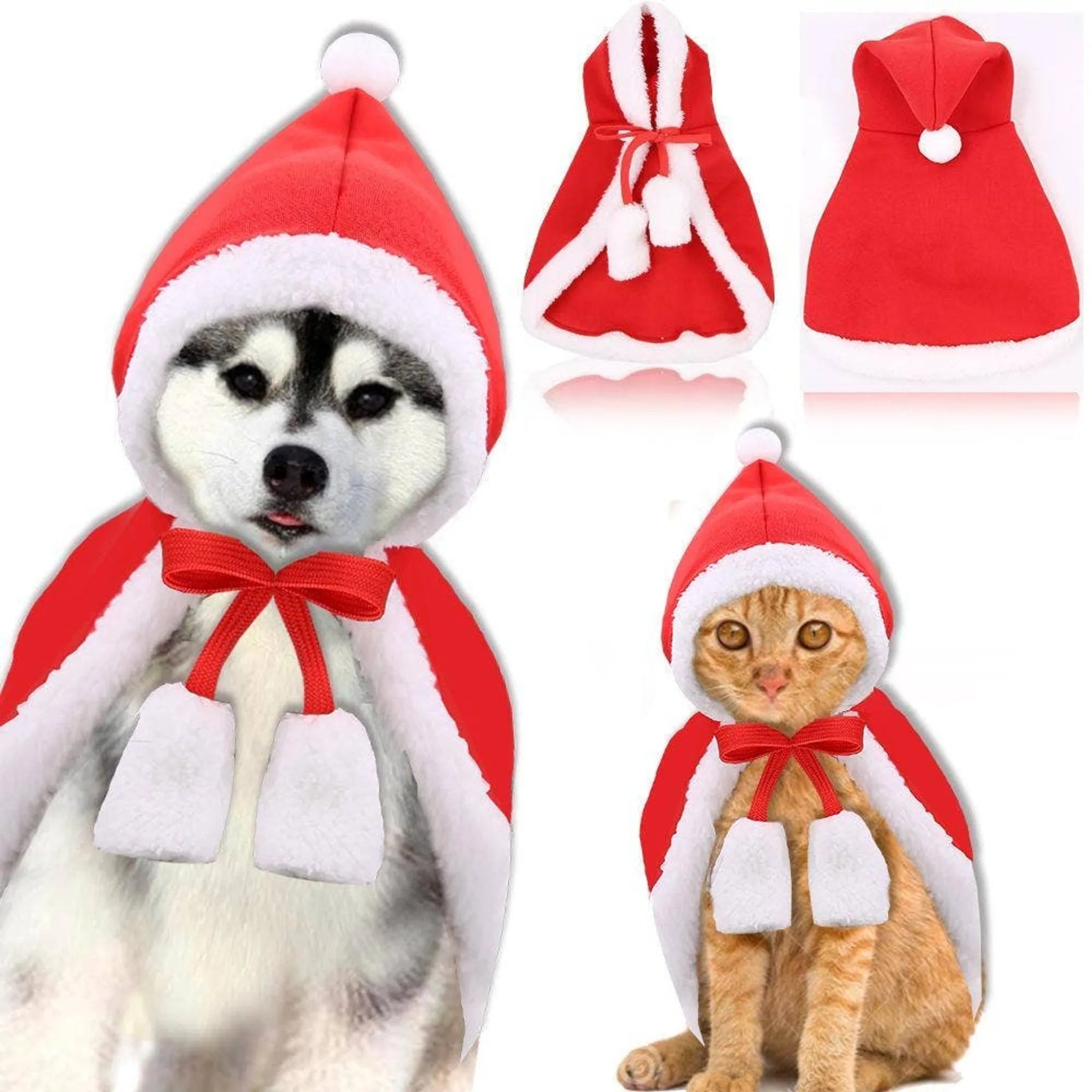 Merry Christmas Pets Whole Costume set - AMAZON FACTORY