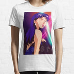 Misato T Shirt Cotton Men DIY Print Cool Tee Anime Manga Girl Woman Misato Katsuragi Club Clubbing Lights Sad - AMAZON FACTORY