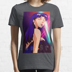 Misato T Shirt Cotton Men DIY Print Cool Tee Anime Manga Girl Woman Misato Katsuragi Club Clubbing Lights Sad - AMAZON FACTORY