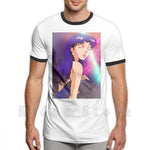 Misato T Shirt Cotton Men DIY Print Cool Tee Anime Manga Girl Woman Misato Katsuragi Club Clubbing Lights Sad - AMAZON FACTORY