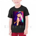Misato T Shirt Cotton Men DIY Print Cool Tee Anime Manga Girl Woman Misato Katsuragi Club Clubbing Lights Sad - AMAZON FACTORY