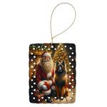 Moments with Santa Porcelain Ornament - AMAZON FACTORY