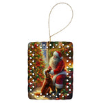 Moments with Santa Porcelain Ornament - AMAZON FACTORY