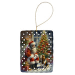 Moments with Santa Porcelain Ornament - AMAZON FACTORY