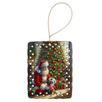 Moments with Santa Porcelain Ornament - AMAZON FACTORY