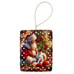 Moments with Santa Porcelain Ornament - AMAZON FACTORY