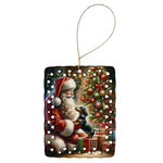 Moments with Santa Porcelain Ornament - AMAZON FACTORY