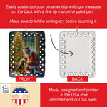 Moments with Santa Porcelain Ornament - AMAZON FACTORY