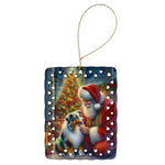 Moments with Santa Porcelain Ornament - AMAZON FACTORY
