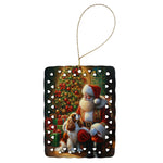 Moments with Santa Porcelain Ornament - AMAZON FACTORY